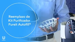 Reemplazo de Kit Purificador Pureit Autofill® [upl. by Neil257]