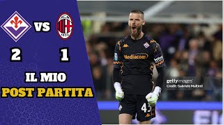 FATE UNA STATUA A DE GEA  FIORENTINAMILAN 21 [upl. by Aiceled513]