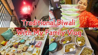 💥My Traditional Diwali With Family at Home💥  Idli Kari Kuzhambu amp Pattas [upl. by Enimsay543]