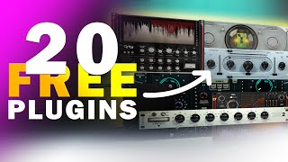 20 FREE Vst Plugins For Mixing And Mastering [upl. by Thetisa]