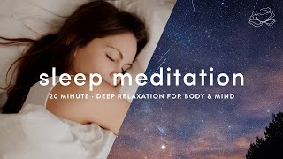 Guided Sleep Meditation amp Deep Relaxation 🌙 [upl. by Ytak486]