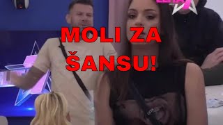 Miona MOLI Stanislava za ŠANSU zadruga uzivo [upl. by Notnarb123]