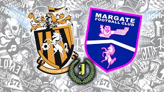 HIGHLIGHTS  LEAGUE5  Folkestone Invicta FC v Margate FC A  28th August 2023 [upl. by Atsiuqal]