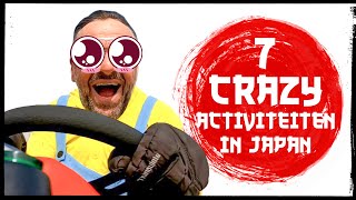 7 CRAZY activiteiten in Japan  Reizen Waes [upl. by Aiekan972]