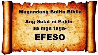 EFESO 16  Audio amp Text Bible Tagalog Dramatized bible salitangdiyos audiobible [upl. by Nyledam]