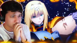 ELDRIES SACRIFICE  Sword Art Online War Of Underworld Episode 8 Reaction [upl. by Lossa756]