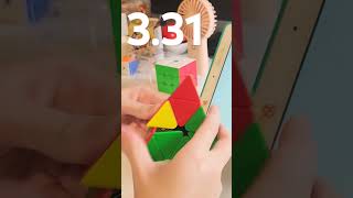 Best of Day 308 Pyraminx Challenge 331 noobcuber cubing asmr [upl. by Yekcim]