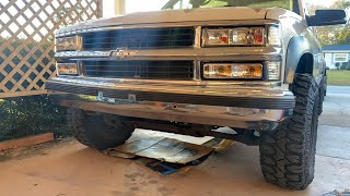 OBS k2500 update Chevrolet Silverado affordable build [upl. by Ycnaffit288]