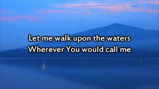 Hillsong  Oceans Where Feet May Fail  Instrumental with lyrics [upl. by Yecniuq]