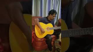 🥺❤🙂කල්පනා ලොව මල් වනේ kalpana lowa mal wane guitar playing with sinhala old songs amezing gutar [upl. by Strohben]