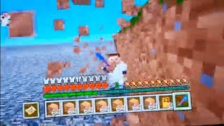 Mining Entire Superflat World day 58 707271 dirt nined 2735 rows back [upl. by Oruam]