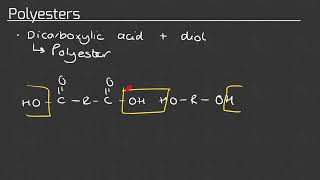 Polymers  ALevel Chemistry  3312 [upl. by Ynnohj10]