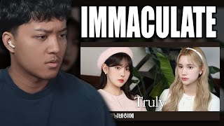 Kep1er 케플러  Younha  Truly Cover by CHAEHYUNampHUENING BAHIYYIH  REACTION [upl. by Coreen]