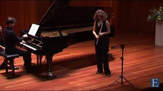 CE Reinecke Ballade for flute and piano  Ekaterina Kornishina [upl. by Nosae]