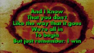 Breaking Benjamin  No Games Lyrics on screen [upl. by Bascomb]