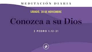 Conozca a su Dios – Meditación Diaria [upl. by Ladnyc]