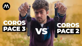 Coros Pace 3 vs Pace 2  Watch before buying [upl. by Winifred]