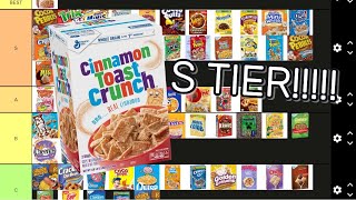 cereal tier list [upl. by Darrin]