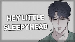 Slowly waking up in your boyfriends lap Comfort Sleep Aid ASMR Boyfriend [upl. by Yeldud]