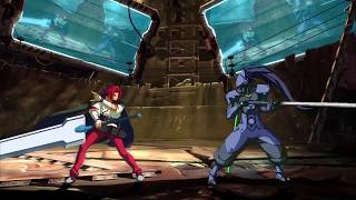 BBCF2  Kagura vs Hakumen matches [upl. by Clim172]