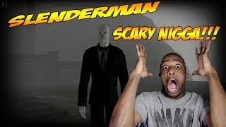 Very Scary SlenderMan Eight Pages FUNNY LIVE BLACK GUY REACTIONS SCARY SHT NIGGA [upl. by Nylisoj568]