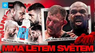 MMA LETEM SVĚTEM 318  Jon JONES je GOAT Predikce na OKTAGON 64 [upl. by Correy]