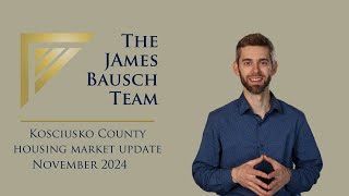 Kosciusko County Real Estate Update October 2024 – What’s Happening with Sales amp Prices [upl. by Rolfston]