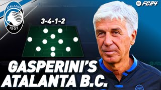 GASPERINIS ATALANTA 3412 TACTICS 201920 SEASON IN EA FC 24 [upl. by Emery]