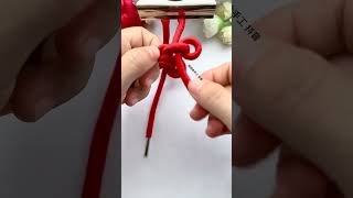 Tips for tying the rope of a sweatshirt sharing ropebraiding skills fancy knotting tying the [upl. by Nitsa]