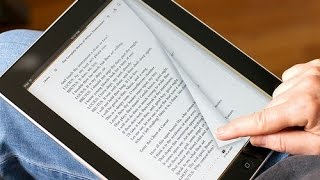 ¿Como convertir su tableta en lector de libros electrónicos [upl. by Noved]