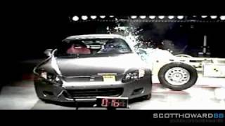 Honda S2000 Crash Test [upl. by Livy]