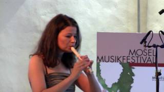 Dorothee Oberlinger beim Mosel Musilkfestival [upl. by Nataniel]