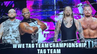 WWE 2K24 THE DUDLEY BOYZ vs CALLUS TAG TITLES [upl. by Lehplar503]