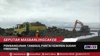 PEMBANGUNAN TANGGUL PANTAI KEMIREN SUDAH FINISHING [upl. by Foss]