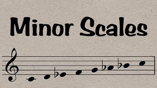 Minor Scales  Everything You Need To Know In 7 minutes [upl. by Ahsiral]