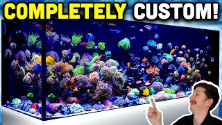 800 Gallon Custom Reef Tank Tour FULLY LOADED with Fish and Corals [upl. by Swan981]