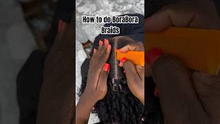 ✨️How to do borabora braids bts viralshorts youtube youtubeshorts explore asmr fyp trending [upl. by Varipapa]