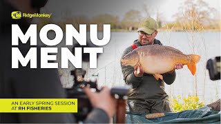 Catching A VERY Rare Carp  The Monument Fishery [upl. by Yniar]