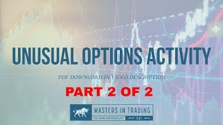 Part 2 of 2 UNUSUAL OPTIONS ACTIVITY TRADE EXAMPLE  KEYS EARNINGS TRADE [upl. by Rubliw]