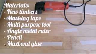 The Secret of Wood Parquet Flooring Repairs [upl. by Iredale415]