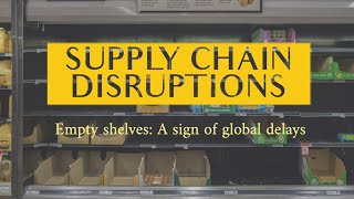 Why Are Shelves Empty The Supply Shock Explained [upl. by Eiliak765]