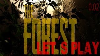 Lets Play The Forest 1 Der Anfang klettern 002  Germandeutsch Facecam [upl. by Vena156]