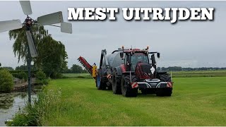 Mest uitrijden na de tweede snede  Boer Gerrit vlogt [upl. by Ahmed128]