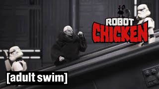 Robot Chicken  Emperor Escalator  Adult Swim UK 🇬🇧 [upl. by Enitsrik]