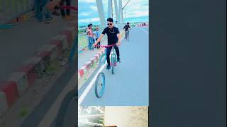 Cycle stunts 🥰viralvideo cycling cyclestunt youtubeshorts youtubevideo newshorts [upl. by Lienaj712]