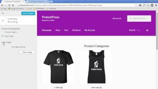 WooCommerce Add a Storefront Logo Extension [upl. by Petit]