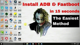 How to Setup ADB Fastboot amp USB Drivers on Windows Easiest Method  15 sec Method [upl. by Aleik811]