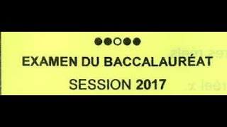 Corrigé de l’épreuve de mathématiques du baccalauréat Session de contrôle 2017 Economie et Gestion [upl. by Arytas]