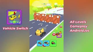 Vehicle Switch  Gameplay Walkthrough Levels 121125 [upl. by Gniy94]