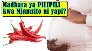 JE MADHARA YA PILIPILI KWA MJAMZITO NI YAPI MADHARA NA FAIDA ZA PILIPILI MJAMZITO NI ZIPI [upl. by Nwahsuq]